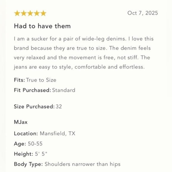 NWT Size 32 - ANTHROPOLOGIE Pilcro Mid-Rise Super-Wide-Leg Jeans (NWT US$ 158) - Picture 4 of 16